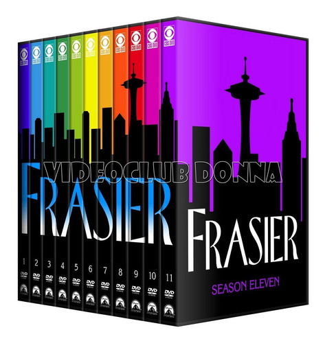 Frasier Serie Completa 11 Temporadas Completas Dvd