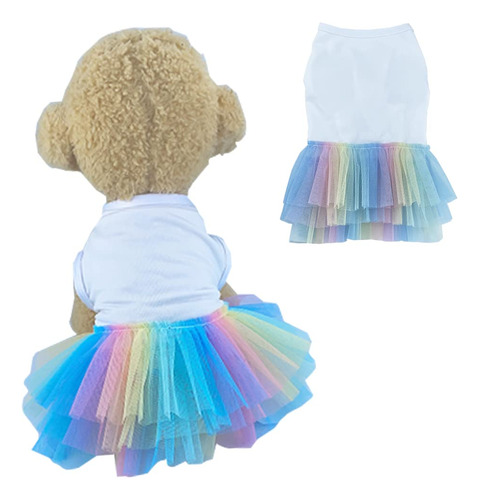 Aniac Falda De Chaleco Para Perro, Vestidos De Princesa Par.