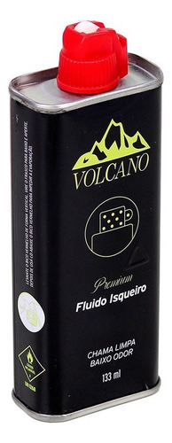 Fluído Para Isqueiro 133ml Volcano Baixo Odor