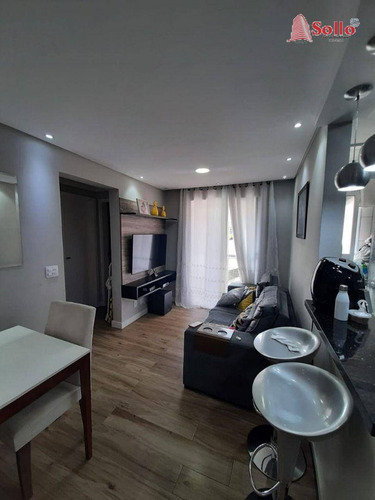 Imagem 3 de 30 de Condomínio Vista Cantareira Apartamento Com 2 Dormitórios À Venda, 52 M² Por R$ 260.000 - Vila Bremen - Guarulhos/sp - Ap0698