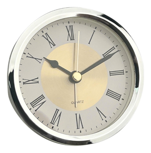 Inserto De Reloj Redondo Con Números, Mini Reloj Argén