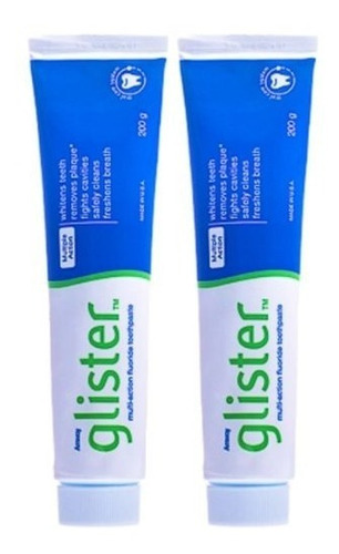 Pasta De Dente(glister-amway) Kit 2-uni-200g Amway