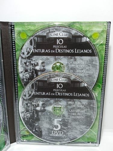 Imagen 5 de 10 de 10 Películas Aventuras En Destinos Lejanos - Dvd - Colección