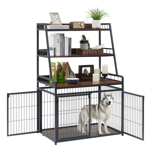 Sufulaa Mueble Estilo Jaula Para Perros Pequenos/medianos/gr