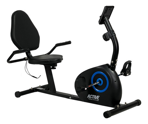 Ergometrica Horizontal Active - Odómetro Pulsómetro Athletic