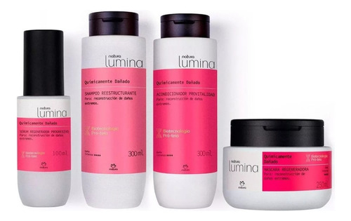 Kit Shampoo Químicamente Dañado Natura - mL a $131