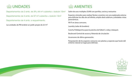 Imagen 15 de 30 de Queens Residences Pilar - 3 Ambientes En Venta En Planta Baja