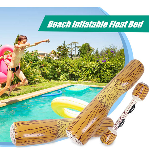 Flotador Inflable Grano De Mader Para Piscina 4 Piezas Juego