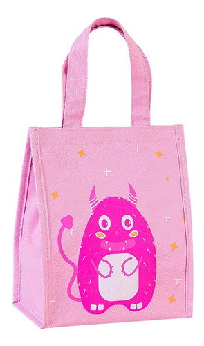 Bolso Lunchera Vianda Térmica Alimento Infantil/monster Xl