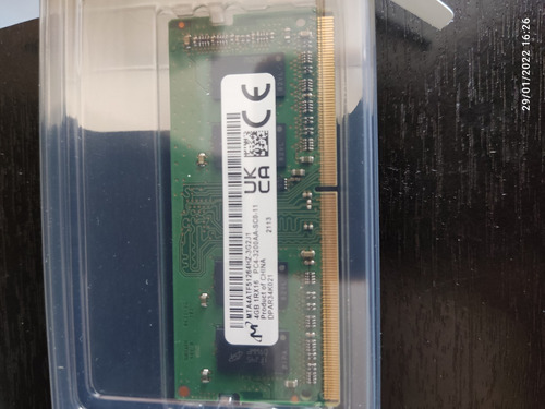 Ram 4gx2 Micron So-dimm Ddr4 3200hz