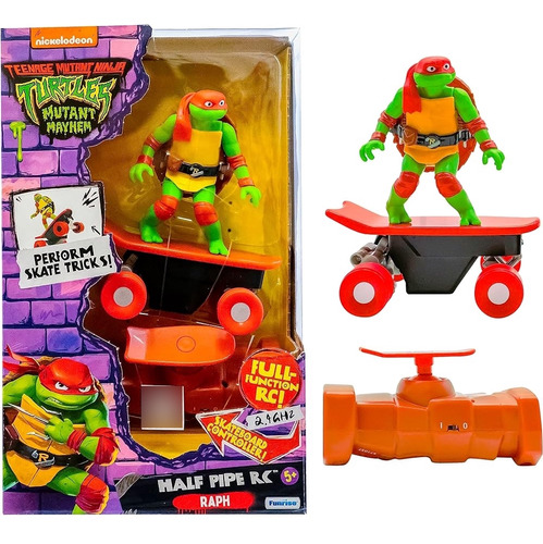 Teenage Mutant Ninja Turtles Half Pipe Rc, Raphael Movie Edi