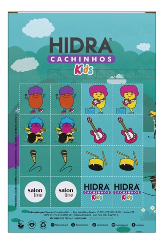 Salon Line Kit Sh + Cond Hidra Cachinhos Kids 300ml Melancia