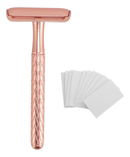 Herramienta De Afeitar Pink Safety, De Doble Cara, Manual, A