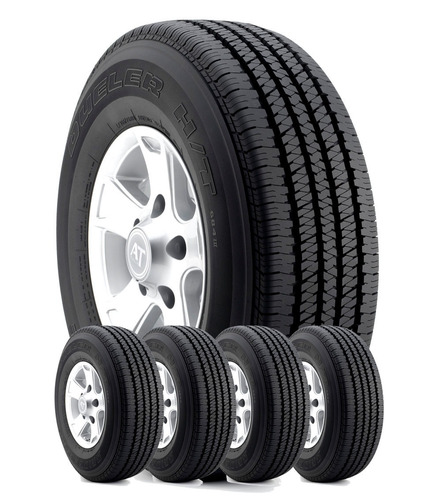 Kit 5u 245/65 R17 Dueler H / T 684iii Bridgestone + Envío $0