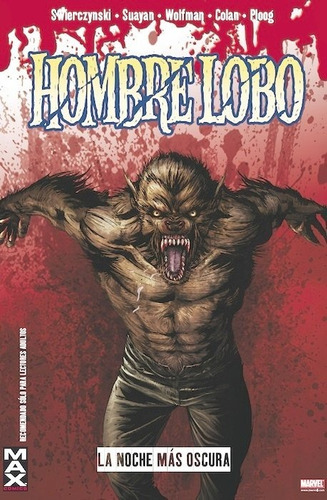 Hombre Lobo La Noche Mas Oscura Panini (español)