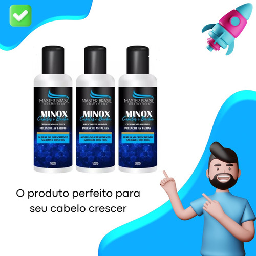 Diga Adeus A Calvície C/ Mixidil Resultado Garantido Kit 5