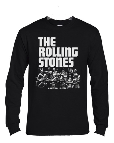 Polera Ml Rolling Stones Vodoo Lounge Rock Abominatron