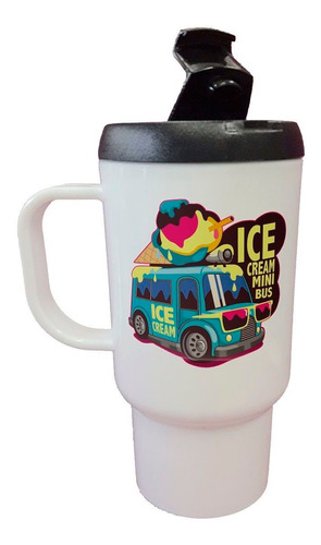 Jarro Termico Ice Cream Mini Bus Helado