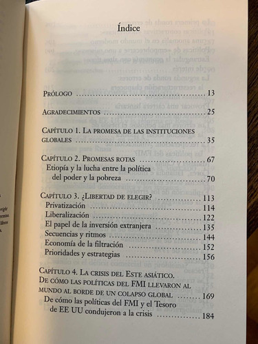 El Malestar En La Globalización. Joseph E. Stiglitz | Cuotas Sin Interés