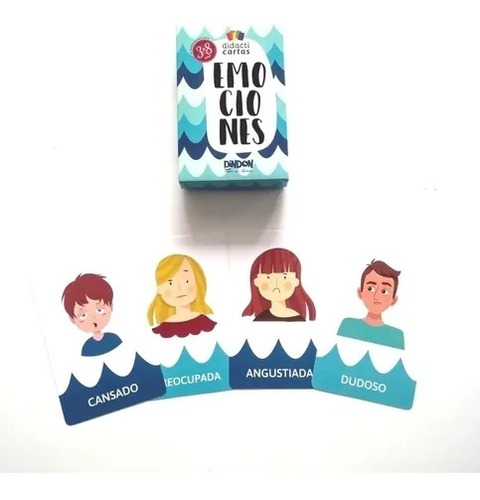 Cartas Didácticas De Estados Y Emociones Para Niños