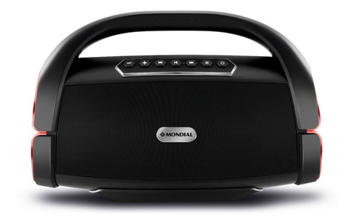 Caixa De Som Monster Sound Sk-06 Bluetooth Mondial Bivolt Cor Preto 110V/220V