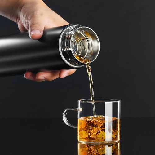 Termo Café, Termo Bebidas Calientes De 17 Oz, Doble Pa...