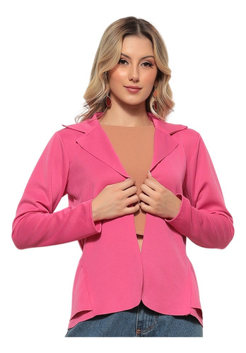 Blazer Feminino Casaco Social Moda Evangélica Frio