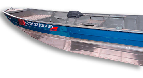 Bote Aluminio Lodestar 420 Nautica Pesca Travesia Lanchas