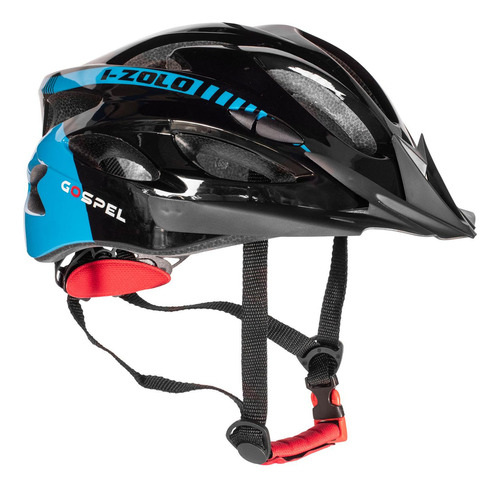 Casco Para Bicicleta Ciclista Talla L Azul Sl718 Gospel