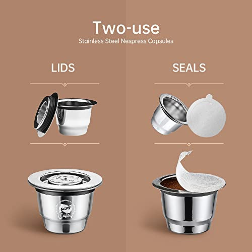 Cpsulas Reutilizables Acero Inox. Compatible Con Nespresso