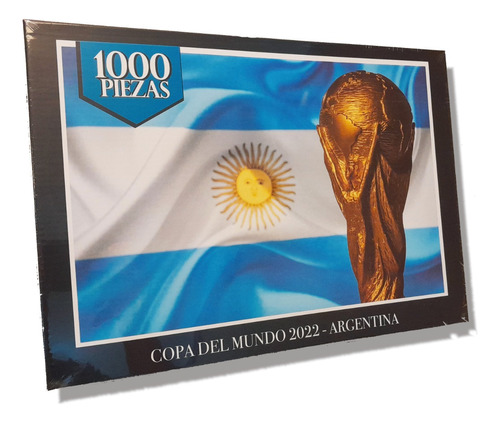 Puzzle 1000 Piezas Copa Del Mundo 2022 Argentina Faydi
