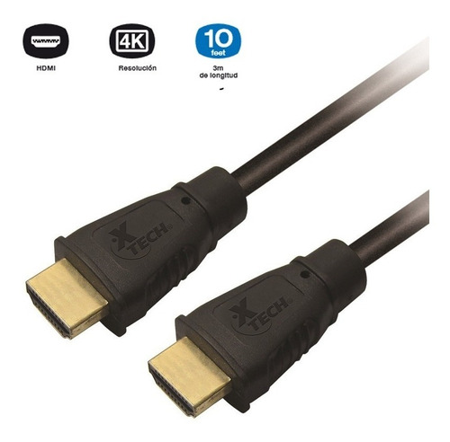 Cable Hdmi 4k Ultra Uhd 3 Metros Alta Velocidad