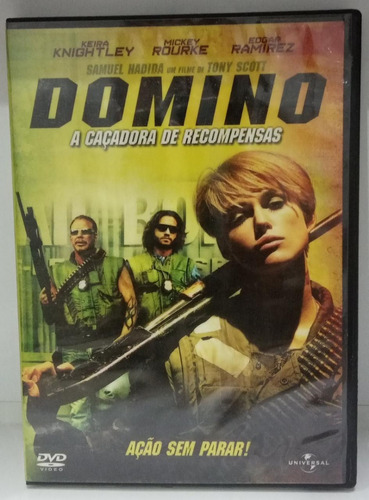 Dvd Domino - A Caçadora De Recompensas * Original 