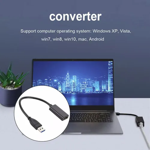 Adaptador Usb A Hdmi 1080p