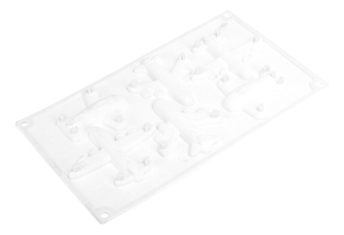 Cake Mould 6 Grid Airplane Shape Mold Silicone Baking