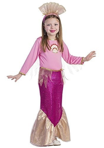 Disfraz Para Niña Pequeña Sirena Talla Toddler 2 Halloween