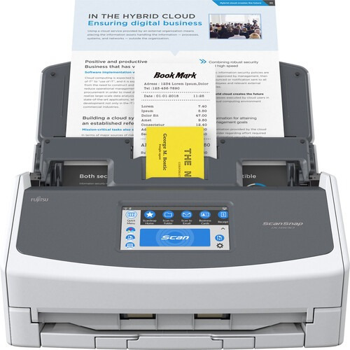 Fujitsu Ricoh Scansnap Ix1600 Document Scanner (white) 