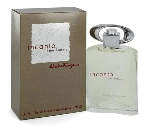 Perfume Salvatore Ferragamo Incanto Pour Homme 50ml Edt Novo