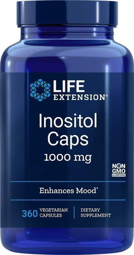 Life Extension Inositol 1000 Mg 360 Cápsulas