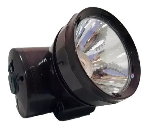 Linterna Led Recargable Tipo Minero Para Casco