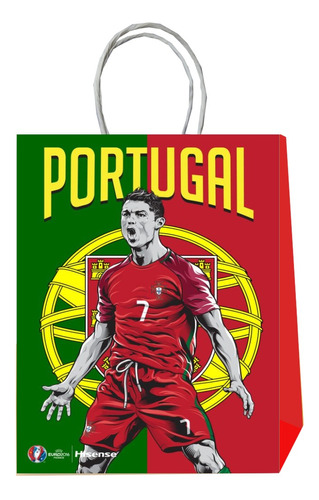 6 Bolsas Sorpresa Dulces Para Cumpleaños Cristiano Ronaldo 2