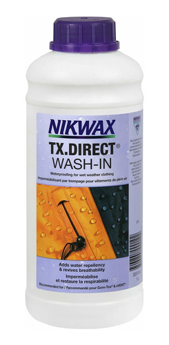 Nikwax Tx. Impermeabilización Directa De Lavado