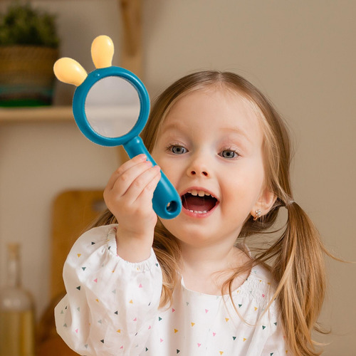 Lupa Para Niños Lupa De Mano Lupa De Animales Con Lupa Lupa