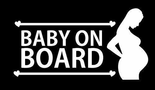 Adhesivo Embarazo Baby On Board 