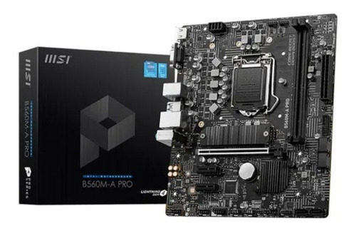 Motherboard Msi B560m-a Pro Pro Intel S1200 Ddr4 11va Gen