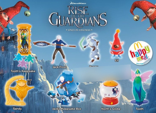 Juguete Jack Frost Mcdonalds El Origen De Los Guardianes (Usado)