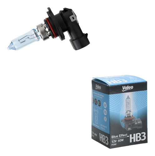Par Lâmpada Hb3 Blue Effect 12v 60w Halógenas Valeo