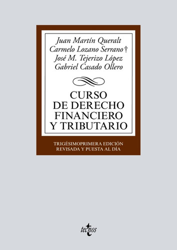 Curso De Derecho Financiero Y Tributario - Martín Queral...