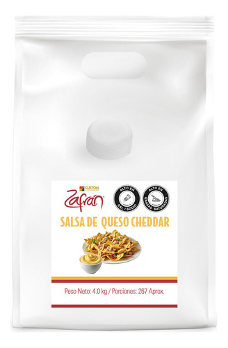 Salsa Queso Bolsa 4000g Zafran - g a $31