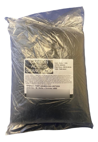 Carbon Activo Granular 100 Gramos